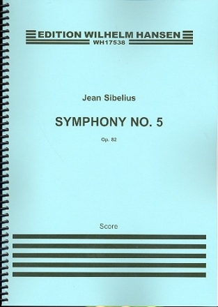 Sinfonie Nr.5 op.82 fr Orchester (Studien-) Partitur,  Archivkopie