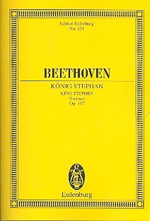 Knig Stephan op.117 - Ouvertre fr Orchester Studienpartitur