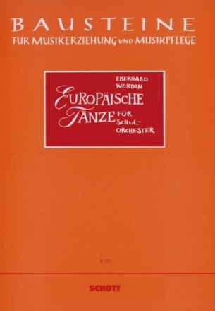 Europische Tnze fr Schulorchester Partitur