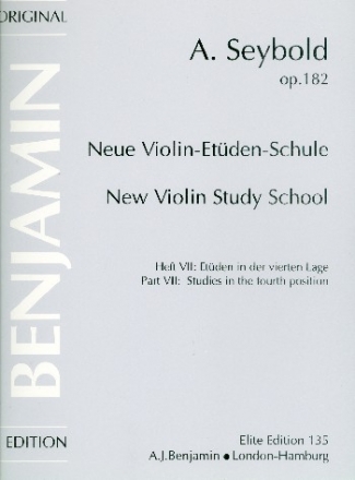 Neue Violin-Etden-Schule op.182 Bd. 7 fr Violine