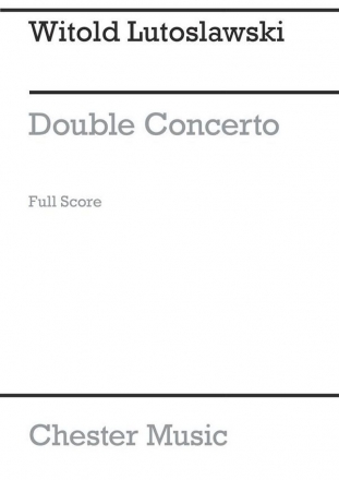 Double Concerto for oboe, harp and orchestra study score