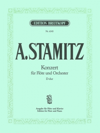 Konzert D-Dur fr Flte und Orchester fr Flte und Klavier