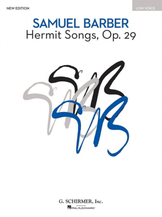 Hermit Songs op.29 for low voice and piano (en)