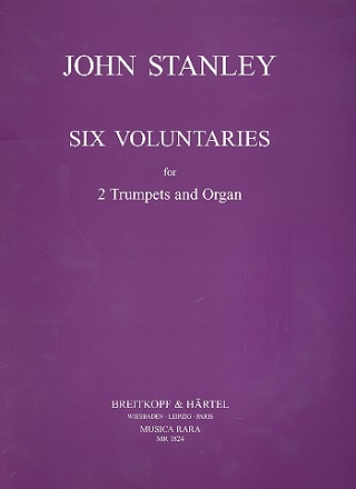 6 Voluntaries fr 2 Trompeten und Orgel