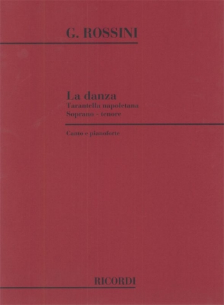 La danza Tarantella napolitana per soprano (o tenore) e pianoforte