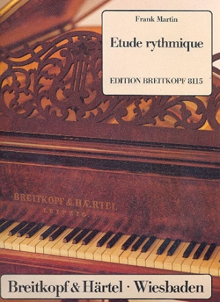 tude rythmique pour piano