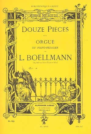 12 pices op.16 pour orgue