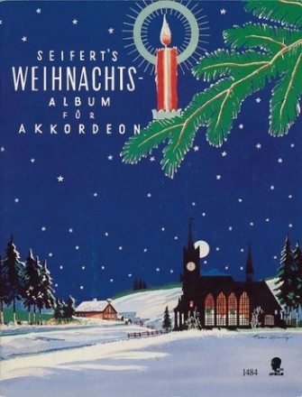 WEIHNACHTS-ALBUM FUER AKKORDEON AB 8, 12, 24 UND MEHR BAESSEN V E R G R I F F E N  1/04 CB