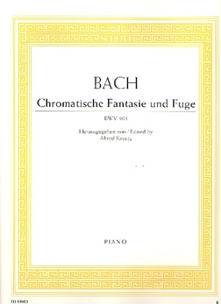 Chromatische Fantasie und Fuge BWV 903 fr Klavier