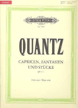 Capricen, Fantasien und Stcke QV3,1-22 fr Flte solo