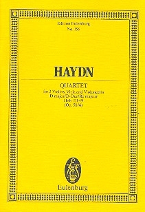 Streichquartett D-Dur op.50,6 Hob.III:49 fr Streichquartett Studienpartitur