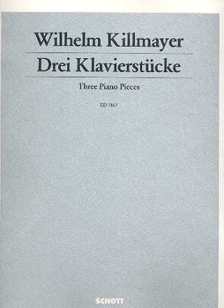 Drei Klavierstcke fr Klavier