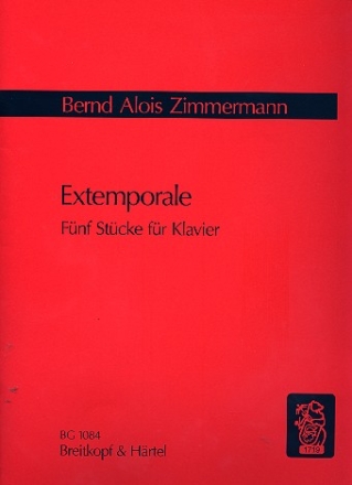 Extemporale f r Klavier