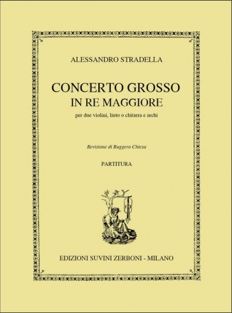 Concerto grosso re maggiore per 2 violini, liuto e archi partitura