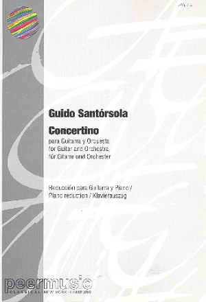 Concertino para guitarra y orchestra guitarra y piano