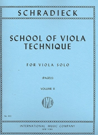 School of Viola Technique vol.2 for viola