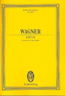 Ouvertre zu Rienzi WWV49 fr Orchester Studienpartitur