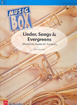 Lieder, Songs und Evergreens 28 einfache Duette fr Trompeten