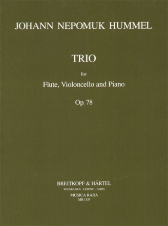 Trio op.78 fr Flte, Violoncello und Klavier