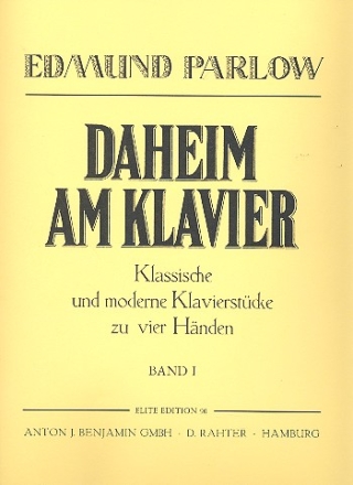 Daheim am Klavier Band 1 fr Klavier zu 4 Hnden