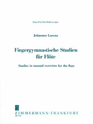 Fingergymnastische Studien fr Flte