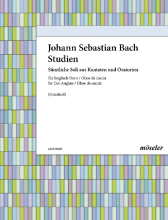 Bach-Studien - Smtliche Soli aus Kantaten und Oratorien fr Englischhorn und Oboe da caccia