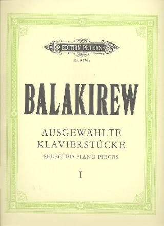 Ausgewhlte Klavierstcke Band 1 fr Klavier