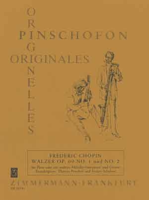 Walzer op. 69 no. 1 und no. 2 fr Flte oder ein anderes Melodieinstrument und Gitarre