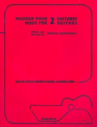 Musique pour 2 guitares Partitur