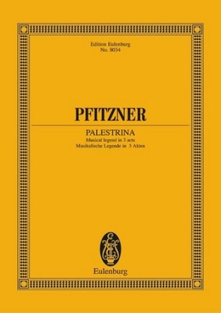 Palestrina fr Soli, Chor und Orchester Studienpartitur (dt)