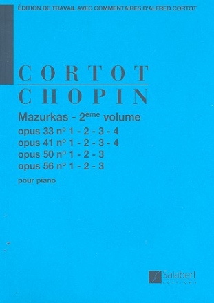 Mazurkas vol.2  pour piano