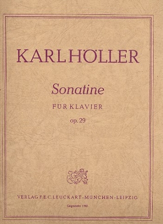 Sonatine op.29 fr Klavier