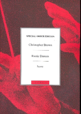 Rustic Dances for string orchestra score