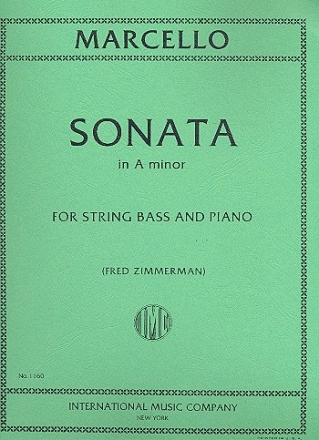 Sonata a minor for double bass and piano