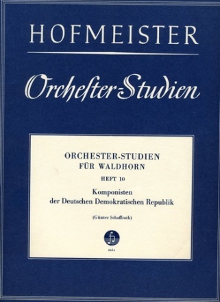 Orchesterstudien fr Waldhorn Band 10