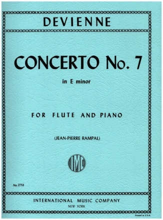 Concerto e minor no.7 for flute and piano