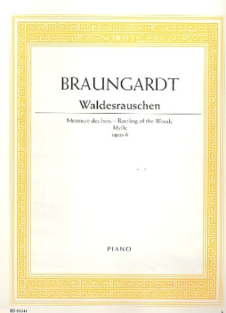 Waldesrauschen op. 6 fr Klavier