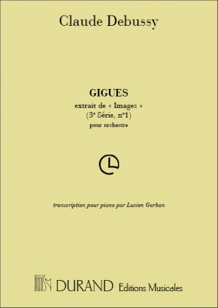 Gigues et images  pour piano