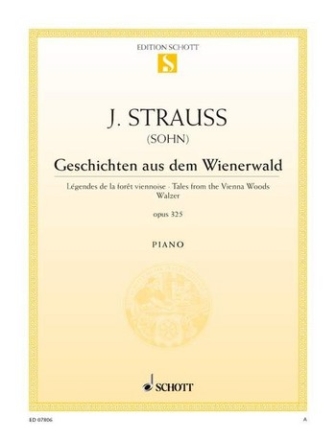 Geschichten aus dem Wienerwald op. 325 fr Klavier