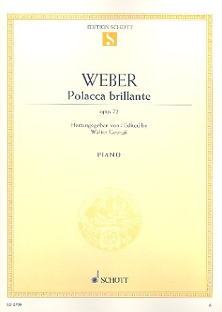 Polacca brillante op.72 fr Klavier