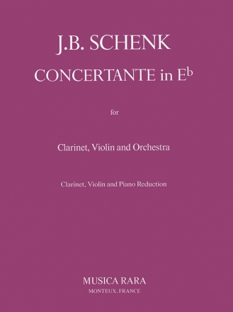 Concertante Es-Dur for clarinet, violin and orchestra Klavierpartitur