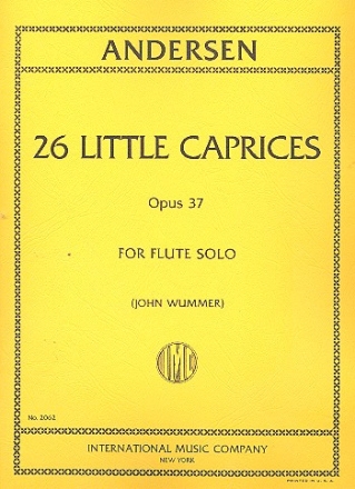 26 little Caprices op.37 for flute solo