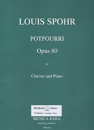 Potpourri op.80 fr Klarinette und Klavier