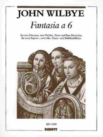 Fantasia  6 for 6 recorders (SSAATB) score