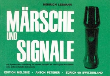 Mrsche und Signale fr 2 Sopranblockflten Spielpartitur