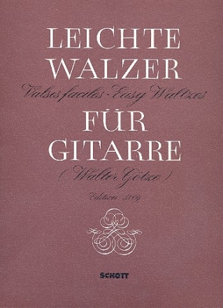 Leichte Walzer fr Gitarre