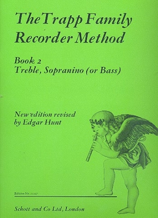 The Trapp Family Recorder Method vol.2 for treble recorder