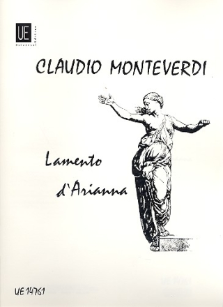 Lamento d'arianna fr Gesang und Instrumente Partitur