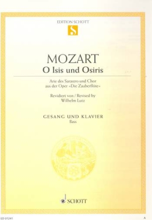 O Isis und Osiris fr Bass und Klavier