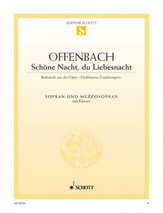 Schne Nacht du Liebesnacht fr Sopran, Mezzosopran und Klavier (dt)